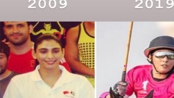 Sheikha Maitha bin Mohammed Bin Rashid Al Maktoum posts #10YearChallenge photo  (khaleej times/Screenshot)