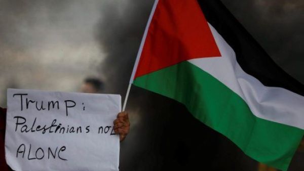 Palestinian appeals to international community (Twitter)