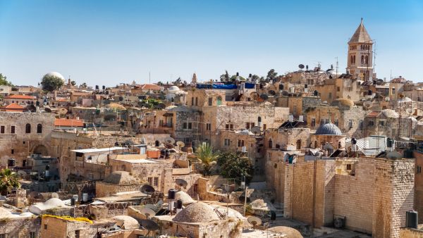 View on the landmarks of Jerusalem Old City (Shutterstock)