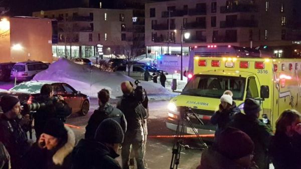 هجوم استهدف مصلين في مسجد مدينة كيبيك