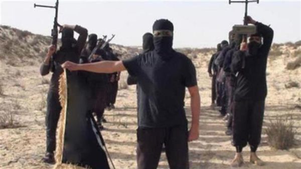 A file photo of Sinai Province militants in northern Egypt. (AFP/File)