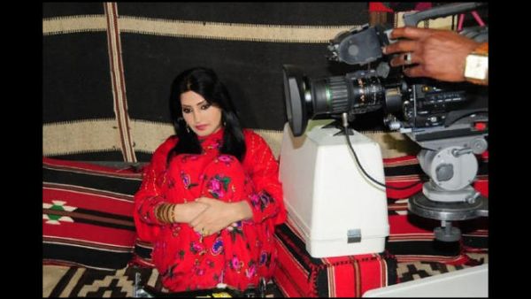 Actress Reem Abdullah acting away. (Image: Facebook)