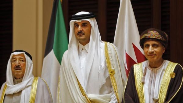 Kuwait, Qatar, and Oman leaders previously met at the GCC. (AFP)