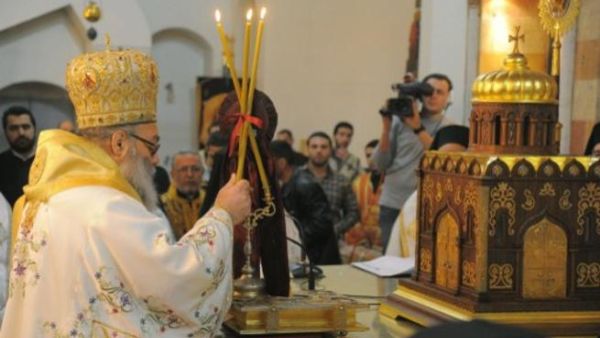 استعدادات الطائفة الأرثوذكسية لعيد الميلاد في سوريا.