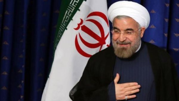 الرئيس الإيراني الجديد حسن روحاني.