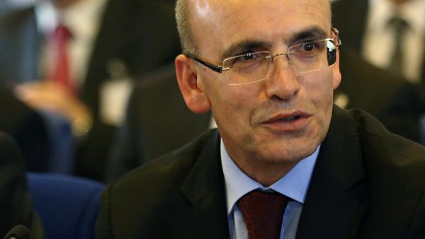 Turkey's Deputy Prime Minister Mehmet Simsek wants Turks to vote 'Yes' for the sake of the economy. (AFP/Adem Altan)