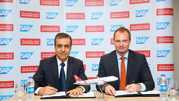 Adel Al Ali, Group Chief Executive Officer, Air Arabia and Julien Bertin, Managing Director, SAP. Adel Al Ali, Group Chief Executive Officer, Air Arabia and Julien Bertin, Managing Director, SAP.