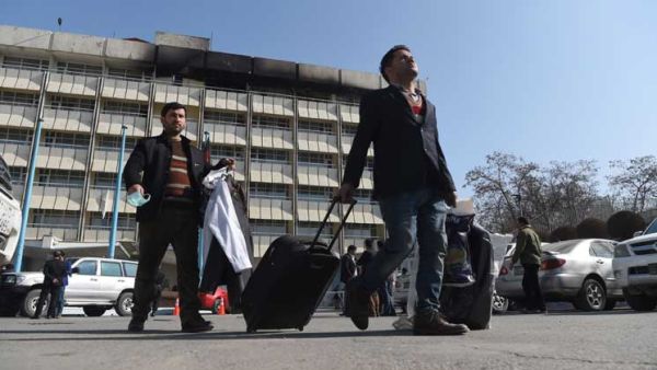  الاعتداء على فندق انتركونتيننتال الفخم في كابول