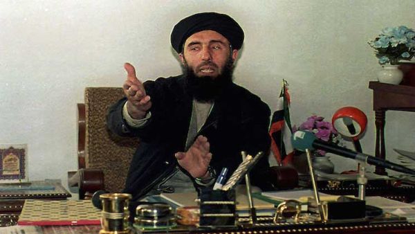 زعيم الحزب الإسلامي الأفغاني قلب الدين حكمتيار