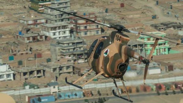 مروحية قتالية افغانية