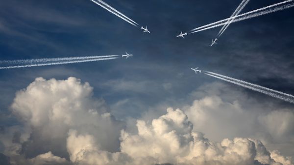 Sovereign airspace by international law corresponds with the maritime definition of territorial waters as being 12 nautical miles out from a nation’s coastline. (Shutterstock)
