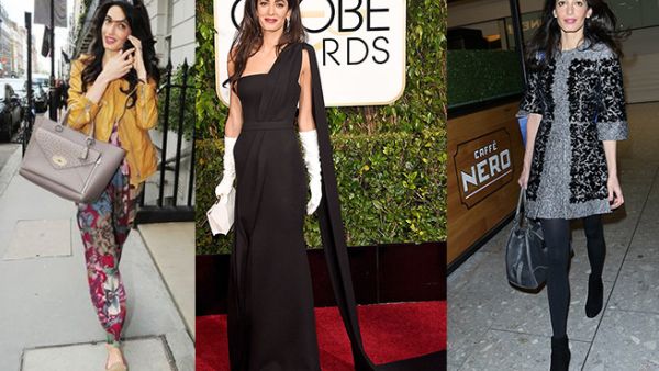 Amal Clooney is the ever stylish woman. (Image: Several sources)