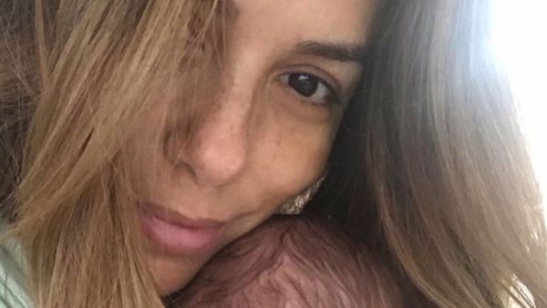 Eva Longoria with son (Twitter)