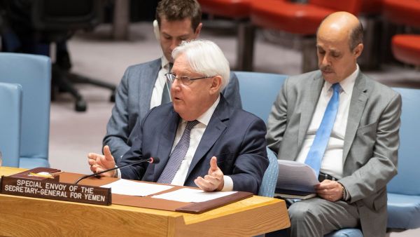 U.N. special envoy for Yemen, Martin Griffiths (Twitter)