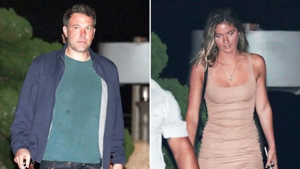 Ben Affleck and model Shauna Sexton (Twitter)