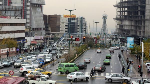 A busy street in Tehran (AFP/Atta Kenare)  A busy street in Tehran (AFP/Atta Kenare)