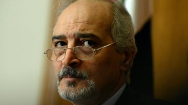 Bashar al-Ja’afar, Syria's envoy to the UN. (AFP/File) 