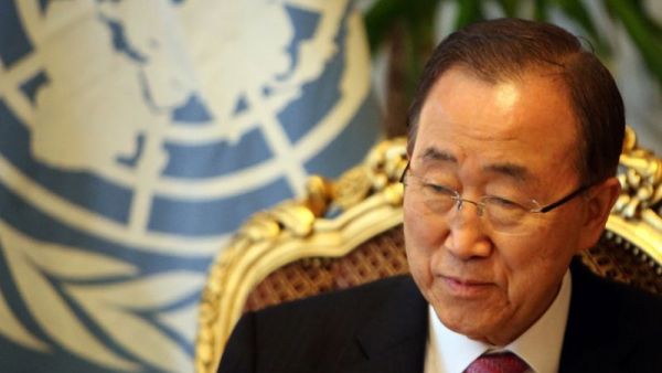 UN Secretary General Ban Ki-moon (AFP/Sabah Arar)