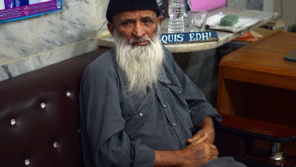 "No religion is higher than humanity" - Pakistani humanitarian Edhi, who died 8 July 2016. (Twitter)  