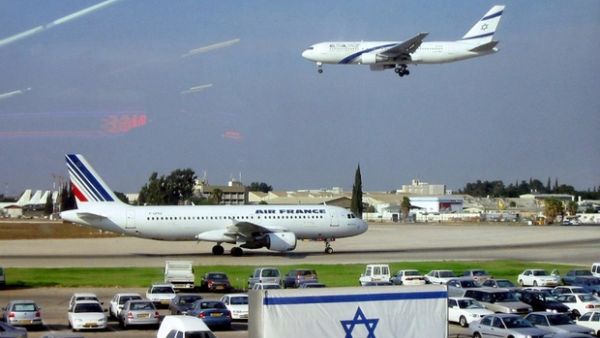 An El Al flight lands at Tel Aviv's Ben Gurion international airport (AFP/File)