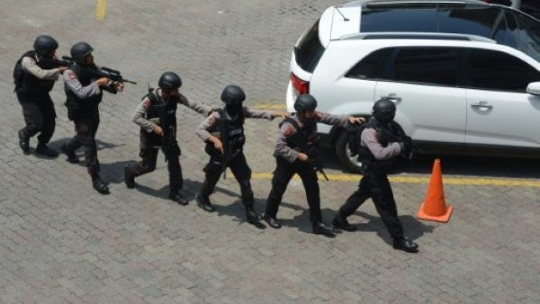 In January, a suicide bombing and gun attack in Jakarta left four civilians and four attackers dead. (AFP/File) 