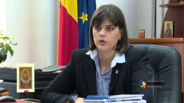 Romanian chief anti-corruption prosecutor Laura Codruta Kovesi. (Screenshot from YouTube)