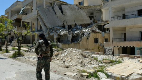 Syrian rebels seized control of the town of Salma in the coastal province of Latakia in 2012. (AFP/File) 
