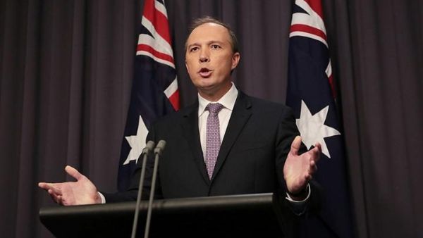 Australian immigration minister Peter Dutton. (AFP/File) 