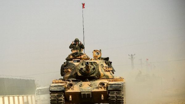 The Turkish incursion into Syria was apparently aimed at preventing the Kurdish forces from further advancing. (AFP/File) 