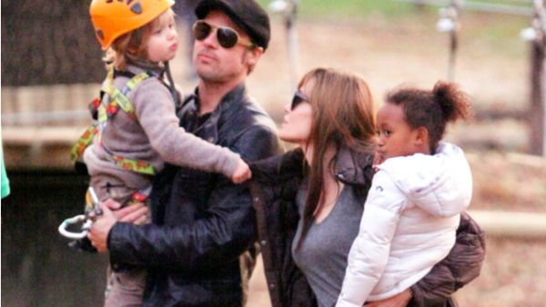 The estranged couple have now begun negotiations into the custody agreement surrounding their brood (Source: Northfoto - Shutterstock)