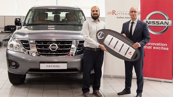 Arabian Automobiles Announces First Winner of 50th Anniversary Raffle.