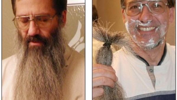 المدرس الأمريكي حلق لحيته أخيرا بعد مقتل بن لادن!. المدرس الأمريكي حلق لحيته أخيرا بعد مقتل بن لادن!.