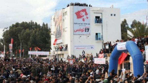 الذكرى الأولى لشعلة الحرية في تونس. الذكرى الأولى لشعلة الحرية في تونس.