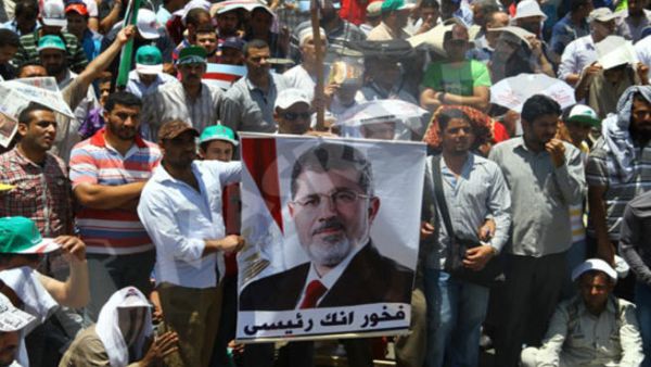مظاهرات مؤيدة للرئيس مرسي