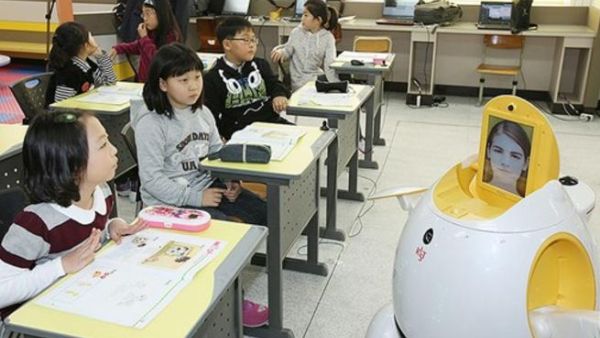 مدرسة ابتدائية في كوريا!!