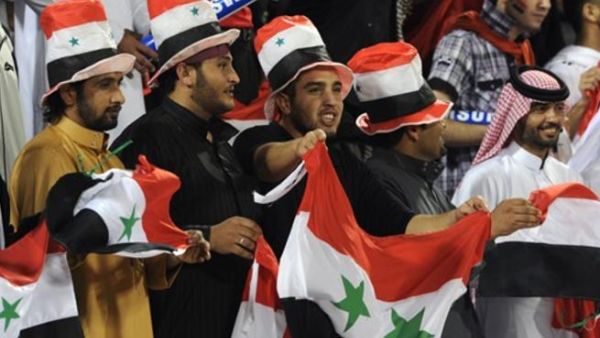 كانت فرحة السوريين بهذا الفوز لا توصف!!