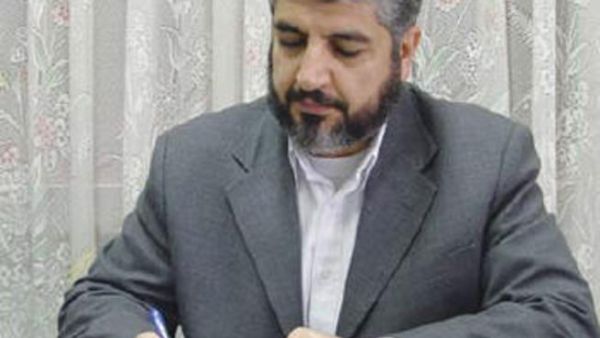 خالد مشعل رئيس المكتب السياسي لحركة المقاومة الفلسطينية (حماس خالد مشعل رئيس المكتب السياسي لحركة المقاومة الفلسطينية (حماس