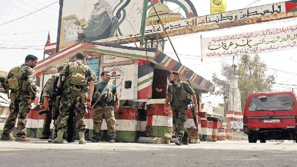 قتيل بتجدد الاشتباكات في مخيم عين الحلوة الفلسطيني بلبنان - ارشيف