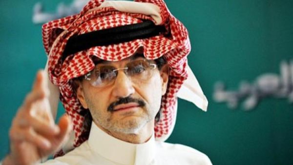 رجل الأعمال السعودي الأمير الوليد بن طلال