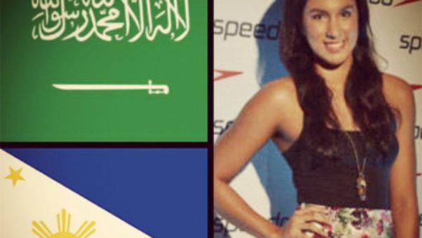 ياسمين الخالدي سباحة من أم فلبينية وأب سعودي ياسمين الخالدي سباحة من أم فلبينية وأب سعودي