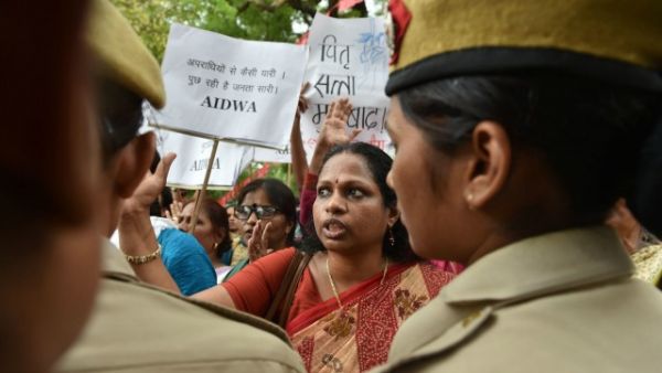 Protest in Delhi over Dalit woman's rape in Kerala. (AFP/ File Photo)