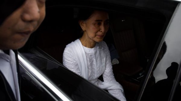 Myanmar's State Counselor Aung San Suu Kyi has said she will not attend the upcoming UN General Assembly meeting (Aung Kyaw Htet/AFP)