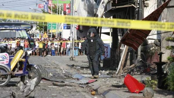 An explosion in Philippines. (AFP/ File)