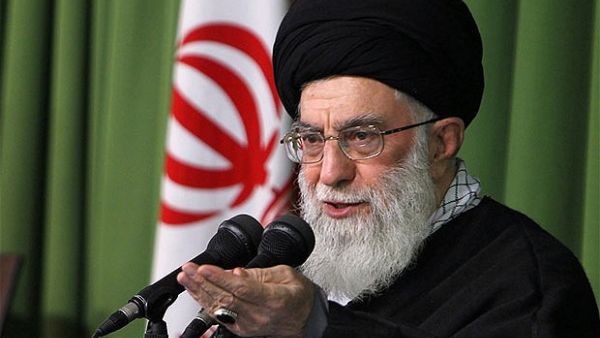 Turns out, the Iranian Supreme Leader Ayatollah Khamerenei is tweeting about more than that disturbing Obama suicide illustration. (AFP/File) 