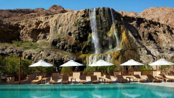 Hot Springs resort in Jordan (Twitter)