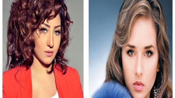  نيللي كريم وبوسي 