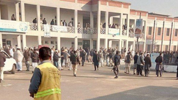 Twitter users are posting images from Bacha Khan University. (Twitter)