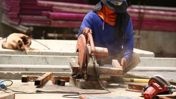 In June, workers of two contracting companies staged separate protests over unpaid salaries. (Shutterstock)
