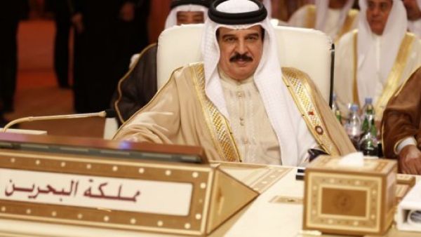 King Hamad bin Isa al Khalifa at Bahraini court (AFP File Photo)