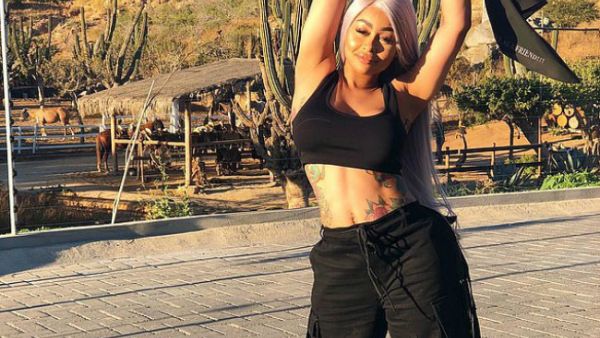 Posing: On Saturday, Blac Chyna, 30, took to Instagram to model items from Fashion Nova (Source: Blac Chyna - Instagram) Posing: On Saturday, Blac Chyna, 30, took to Instagram to model items from Fashion Nova (Source: Blac Chyna - Instagram)